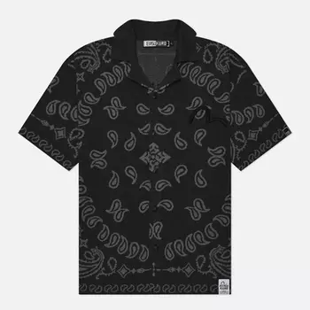 Мужская рубашка Evisu Evisukuro Paisley, цвет серый, размер XXL