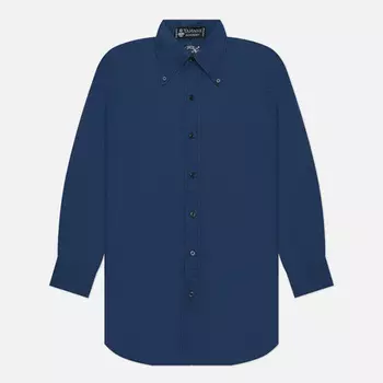 Мужская рубашка Evisu Nashville 3 Button-Down Indigo Dobby, цвет синий, размер XL
