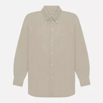 Мужская рубашка Evisu New York Slub Chambray, цвет бежевый, размер XL