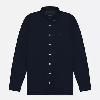 Мужская рубашка Hackett Essential Garment Dyed Oxford, цвет синий, размер XXL