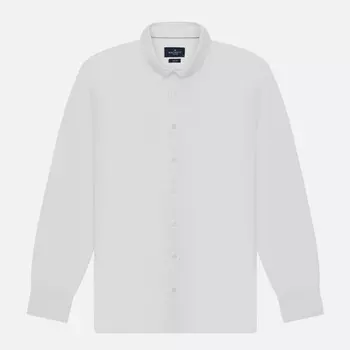 Мужская рубашка Hackett Melange Texture, цвет белый, размер XXL