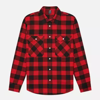 Мужская рубашка Helly Hansen Lokka Organic Flannel, цвет бордовый, размер M