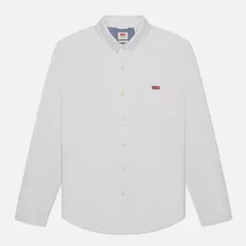 Мужская рубашка Levi's Housemark Slim Fit, цвет белый, размер L