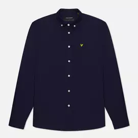 Мужская рубашка Lyle &amp; Scott Regular Fit Light Weight Oxford, цвет синий, размер XL