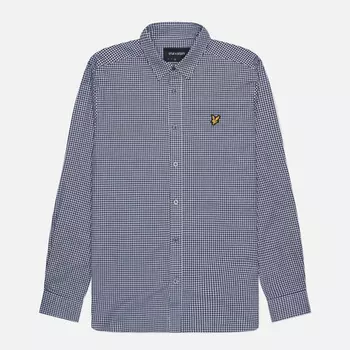 Мужская рубашка Lyle & Scott Shepherd Check, цвет синий, размер XXL