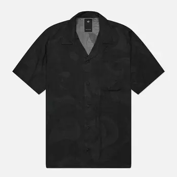 Мужская рубашка maharishi Snakeskin Summer, цвет чёрный, размер M