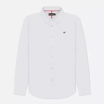 Мужская рубашка Napapijri Graie, цвет белый, размер XL