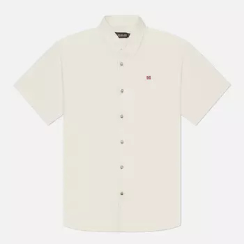 Мужская рубашка Napapijri Linen, цвет белый, размер S