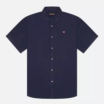 Мужская рубашка Napapijri Linen, цвет синий, размер L