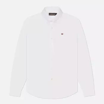 Мужская рубашка Napapijri Terra, цвет белый, размер S