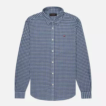 Мужская рубашка Napapijri Tulita, цвет голубой, размер L