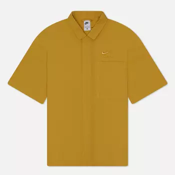 Мужская рубашка Nike Air Woven Overshirt, цвет жёлтый, размер M