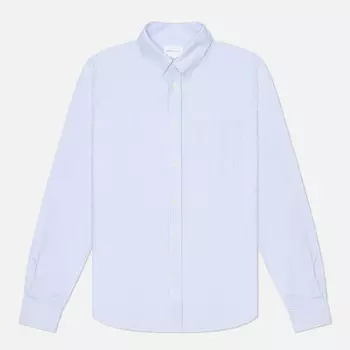 Мужская рубашка Norse Projects Norse Standard Oxford BD, цвет голубой, размер M