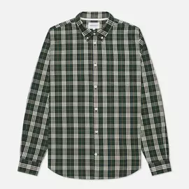 Мужская рубашка Norse Projects Osvald Button Down Light Check, цвет зелёный, размер XL