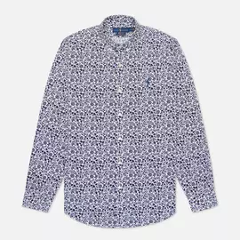 Мужская рубашка Polo Ralph Lauren Print Player Floral Bud, цвет синий, размер S