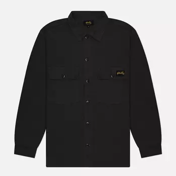 Мужская рубашка Stan Ray CPO AW24, цвет чёрный, размер M