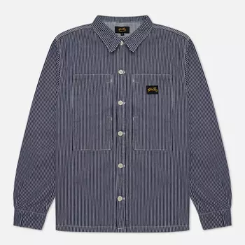 Мужская рубашка Stan Ray Prison, цвет синий, размер XL