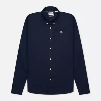 Мужская рубашка Timberland Oxford Slim Fit, цвет синий, размер M