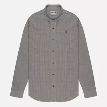 Мужская рубашка Timberland Suncook River Gingham Poplin Micro, цвет зелёный, размер M