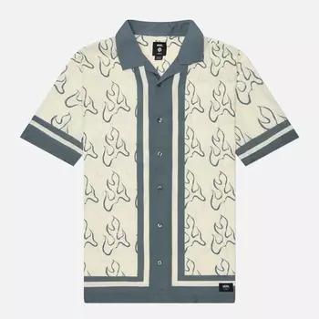 Мужская рубашка Vans Blaze Border, цвет бежевый, размер XL