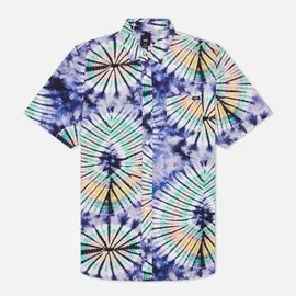 Мужская рубашка Vans New Age Tie-Dye, цвет фиолетовый, размер M