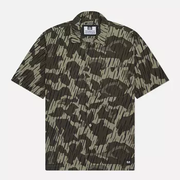 Мужская рубашка Weekend Offender Monuriki Camo, цвет оливковый, размер XXL