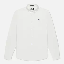 Мужская рубашка Weekend Offender Pallomari Cotton Oxford, цвет белый, размер M