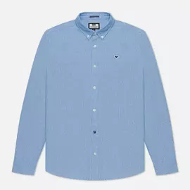 Мужская рубашка Weekend Offender Pallomari Cotton Oxford, цвет голубой, размер XXL