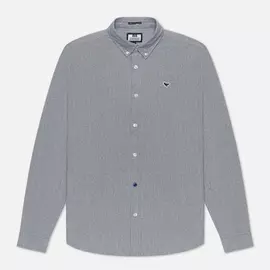 Мужская рубашка Weekend Offender Pallomari Cotton Oxford, цвет серый, размер XXS