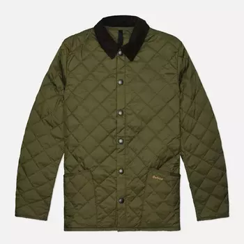 Мужская стеганая куртка Barbour Heritage Liddesdale, цвет оливковый, размер XXL