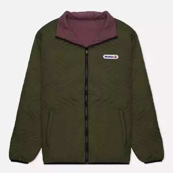 Мужская стеганая куртка Butter Goods Quilted Reversible, цвет зелёный, размер M