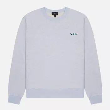 Мужская толстовка A.P.C. Boxy Petit V.P.C., цвет серый, размер XL