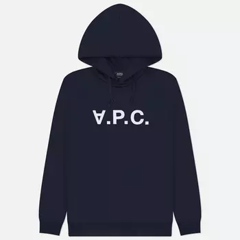 Мужская толстовка A.P.C. Standard Grand V.P.C. GOTS Hoodie, цвет синий, размер S