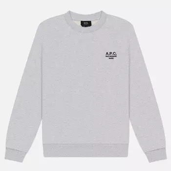 Мужская толстовка A.P.C. Standard Rue Madame GOTS, цвет серый, размер S