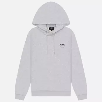 Мужская толстовка A.P.C. Standard Rue Madame Hoodie GOTS, цвет серый, размер S