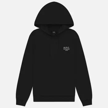 Мужская толстовка A.P.C. Standard Rue Madame Hoodie GOTS, цвет чёрный, размер S