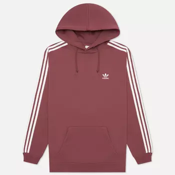 Мужская толстовка adidas Originals Adicolor Classics 3-Stripes Hoodie, цвет бордовый, размер XL