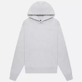 Мужская толстовка adidas Originals x Pharrell Williams Basics Hoodie, цвет серый, размер XXS