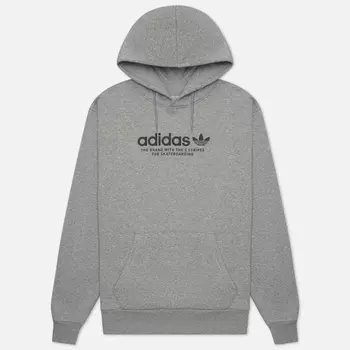 Мужская толстовка adidas Skateboarding 4.0 Logo Hoodie, цвет серый, размер XL