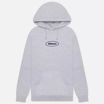 Мужская толстовка Alltimers Medium Embroidered Tankful Hoodie, цвет серый, размер XXL