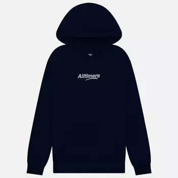 Мужская толстовка Alltimers Medium Estate Embroidered Hoodie, цвет синий, размер XXL