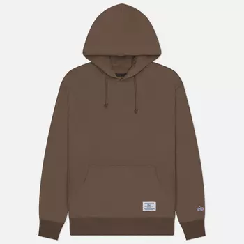 Мужская толстовка Alpha Industries Essential Hoodie, цвет коричневый, размер XS