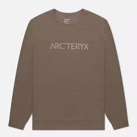Мужская толстовка Arcteryx Mentum Centre, цвет коричневый, размер XXXL