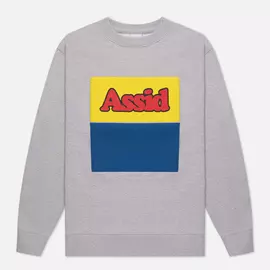 Мужская толстовка ASSID ED Crew Neck, цвет серый, размер XL