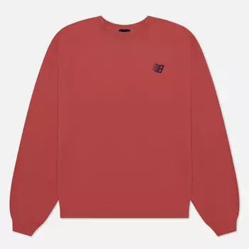 Мужская толстовка Bronze 56K B Logo Embroidered Crew Neck, цвет розовый, размер XL