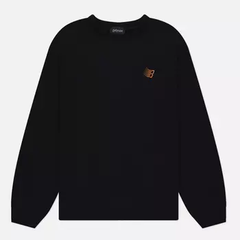 Мужская толстовка Bronze 56K Logo Crew Neck, цвет чёрный, размер S
