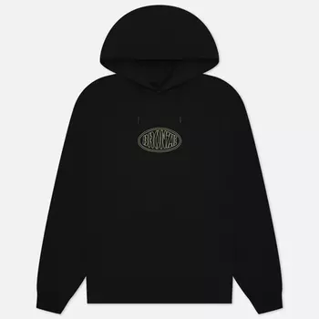 Мужская толстовка Bronze 56K Oval Hoodie, цвет чёрный, размер XXL