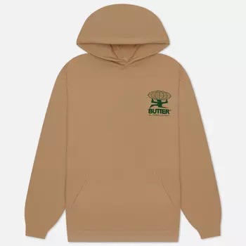 Мужская толстовка Butter Goods All Terrain Hoodie, цвет бежевый, размер XL