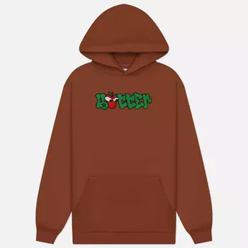 Мужская толстовка Butter Goods Big Apple Hoodie, цвет коричневый, размер XXL