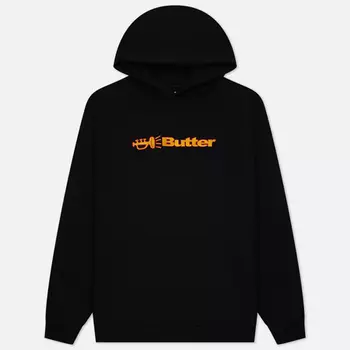 Мужская толстовка Butter Goods Horn Logo Hoodie, цвет чёрный, размер S